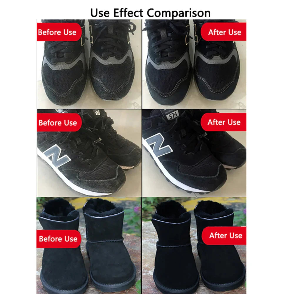 1Pc Suede Shoe Brush Plastic Sponge Shoe Cleaning