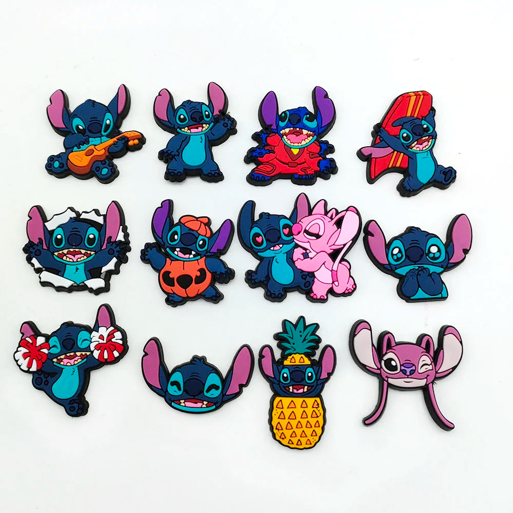 Aoger Disney Stitch collection Shoe Charms for Clogs