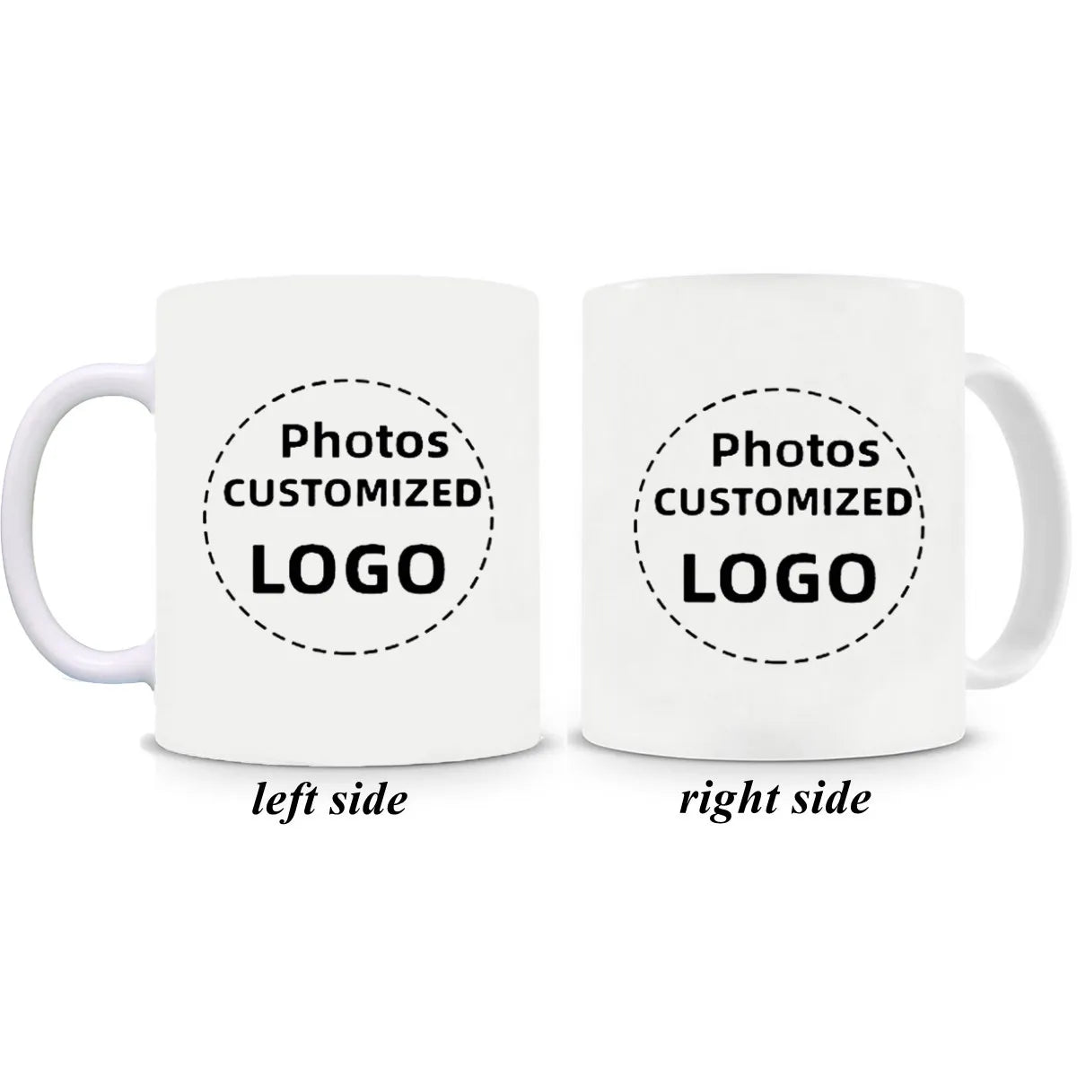 Customized Photos/Logo Printed DIY Coffee Mugs Personalized Tea