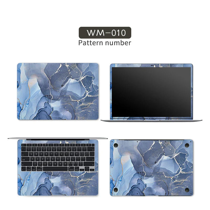 DIY Marble Cover Laptop Skin Sticker Vinyl 13.3"14"15.6"17.3"