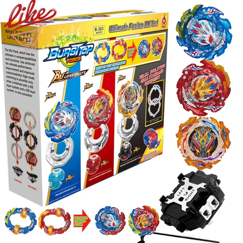 Laike BU Bey B-203 Ultimate Fusion DX Set