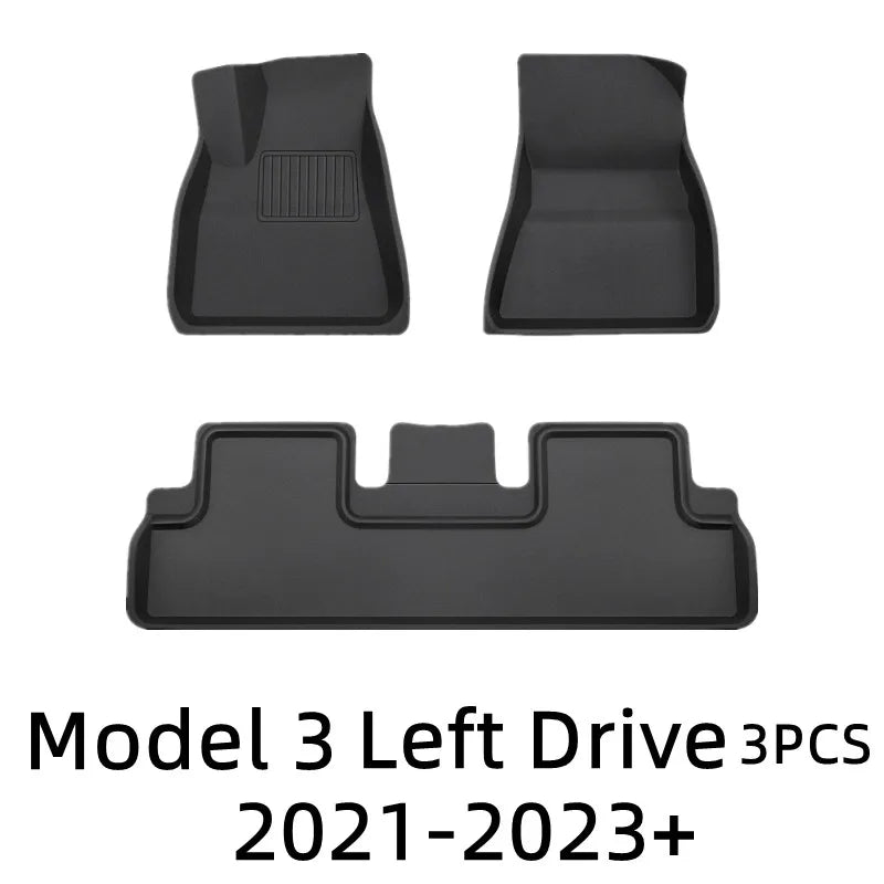 Floor Mats for Tesla Model 3 Y 2023