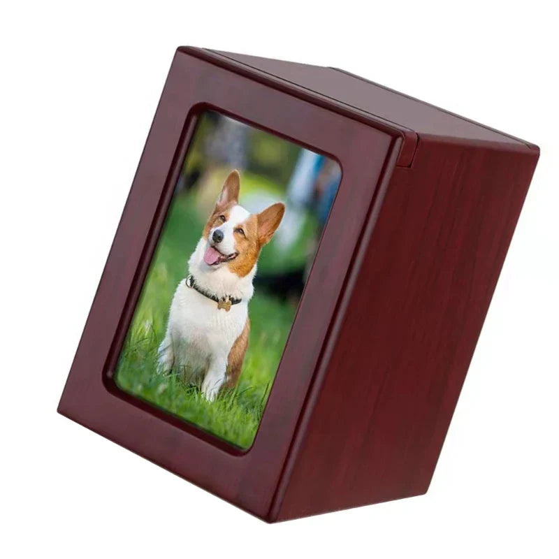 Cremation Urn Pet Cinerary Casket Happiness Memorial Box