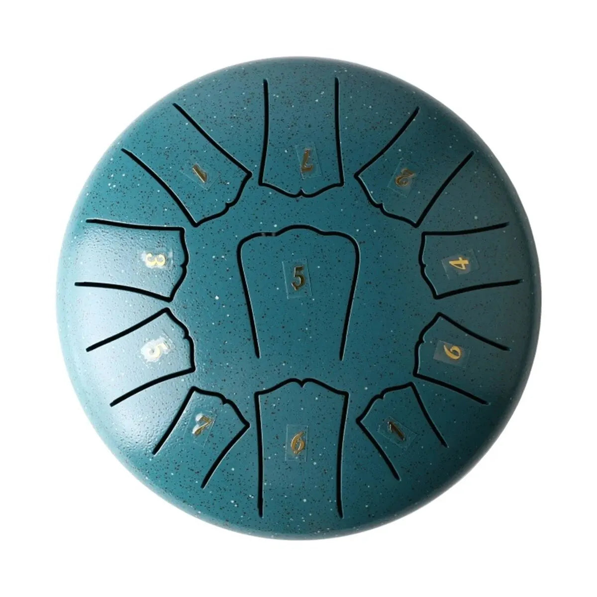 Miwayer Mini Steel Tongue Drum 6 Inch 11