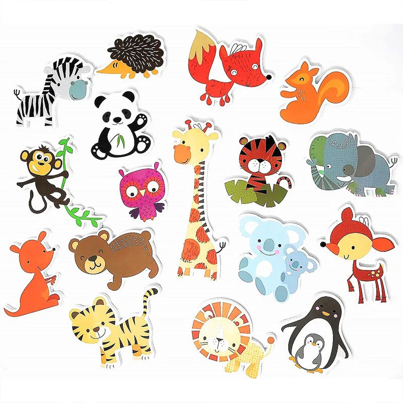 Children Bathroom Stickers Toys Baby Cognitive Soft EVA