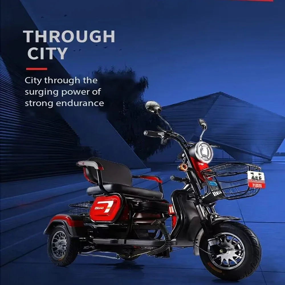 New Leisure Adult Electric Motorcycle Three Wheel