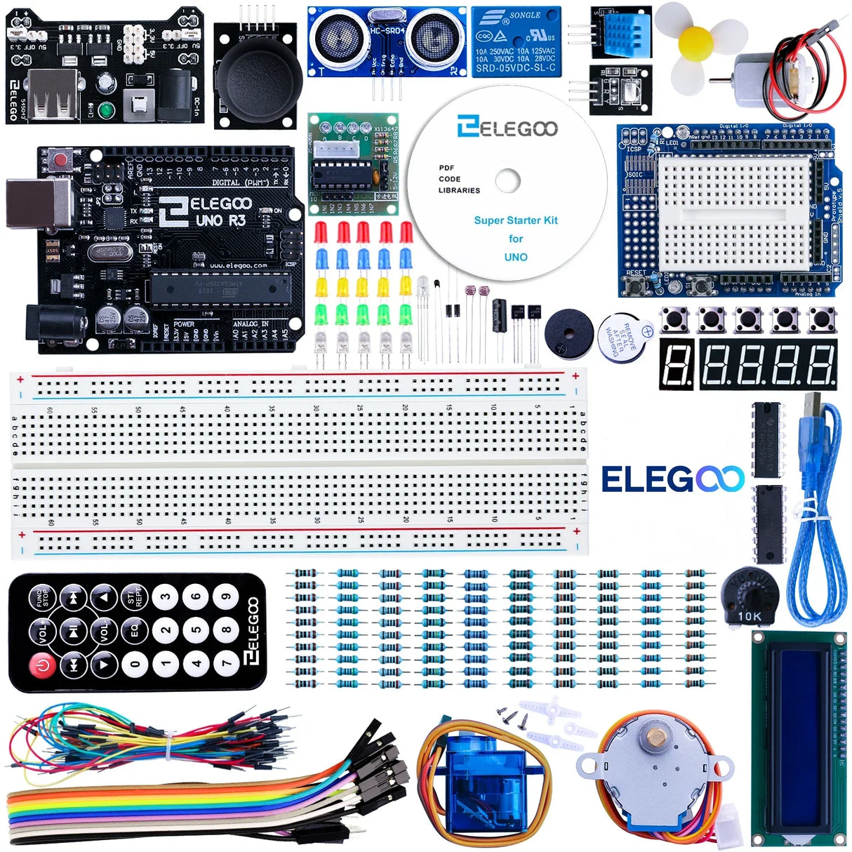 ELEGOO UNO Project Super Starter Kit with Tutorial