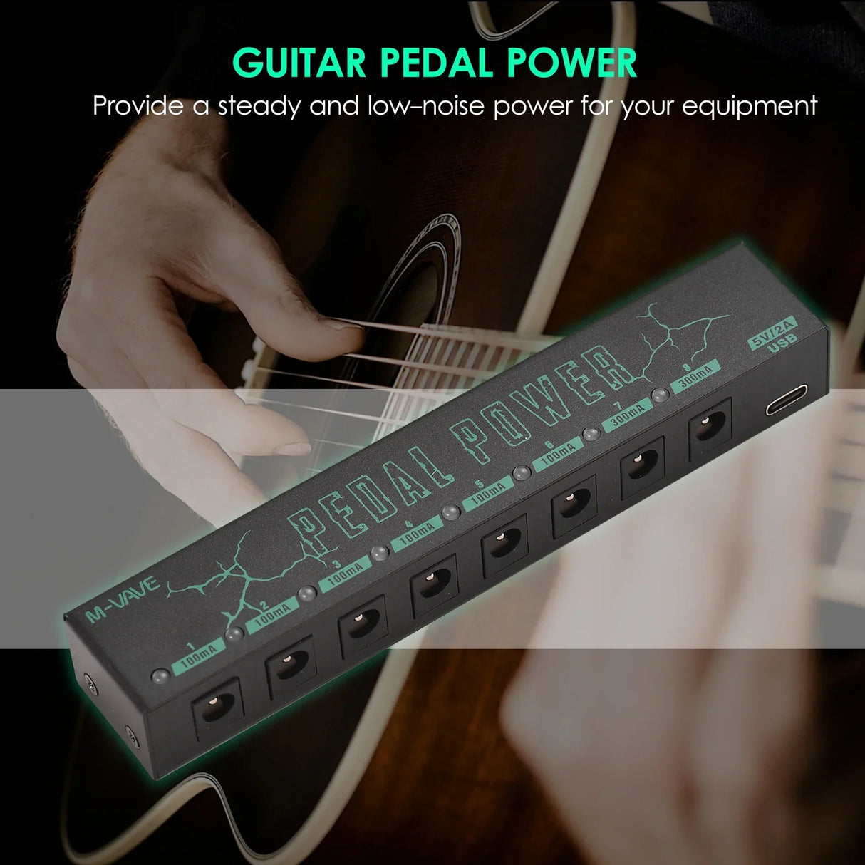 M-VAVE PEDAL POWER Guitar Pedal Power Guitar Effector