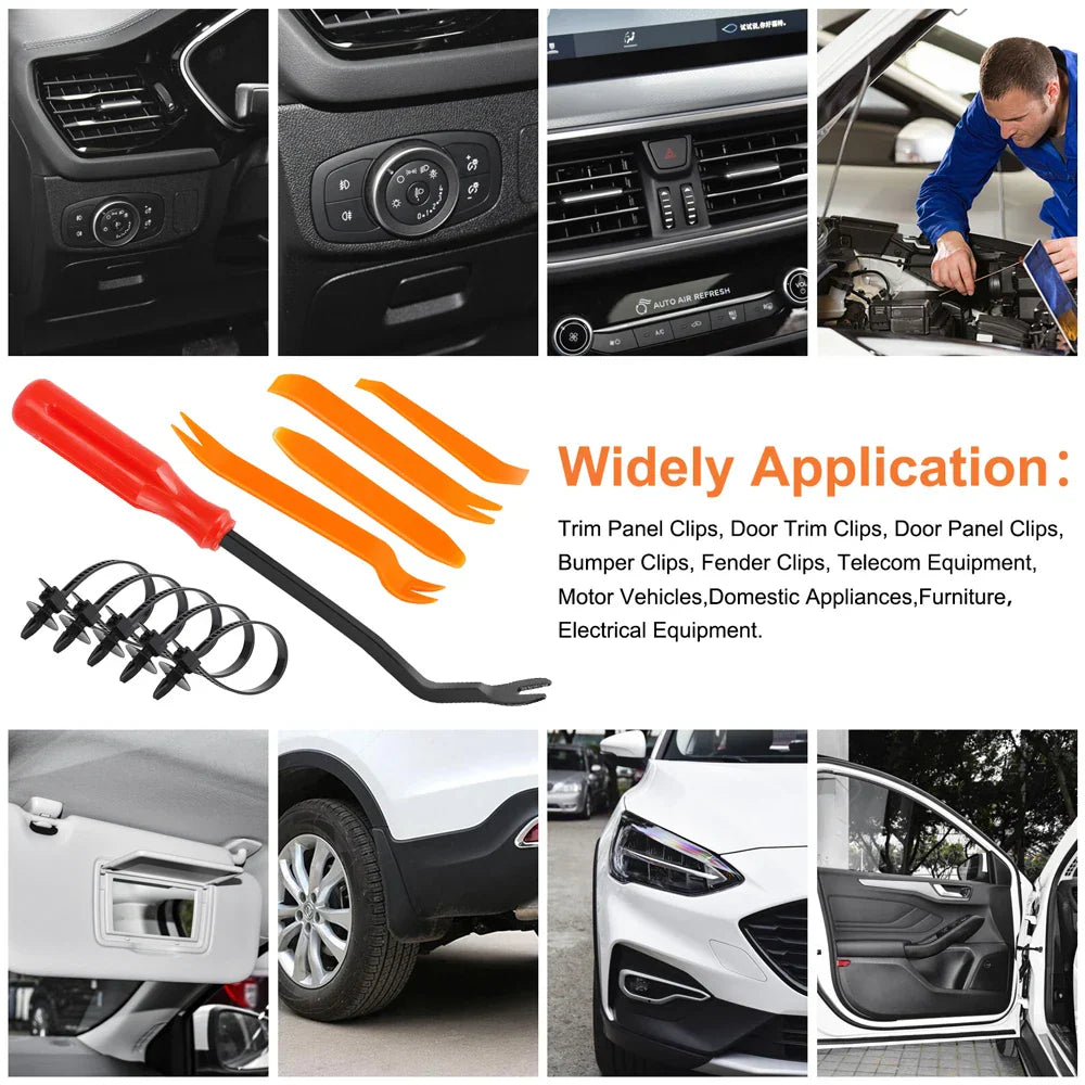 Mixed Auto Fastener Clip Car Body Push Retainer