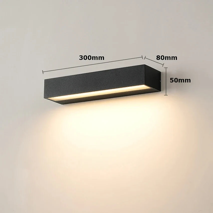 12W 18W 30W LED Wall Lamp Outdoor Waterproof