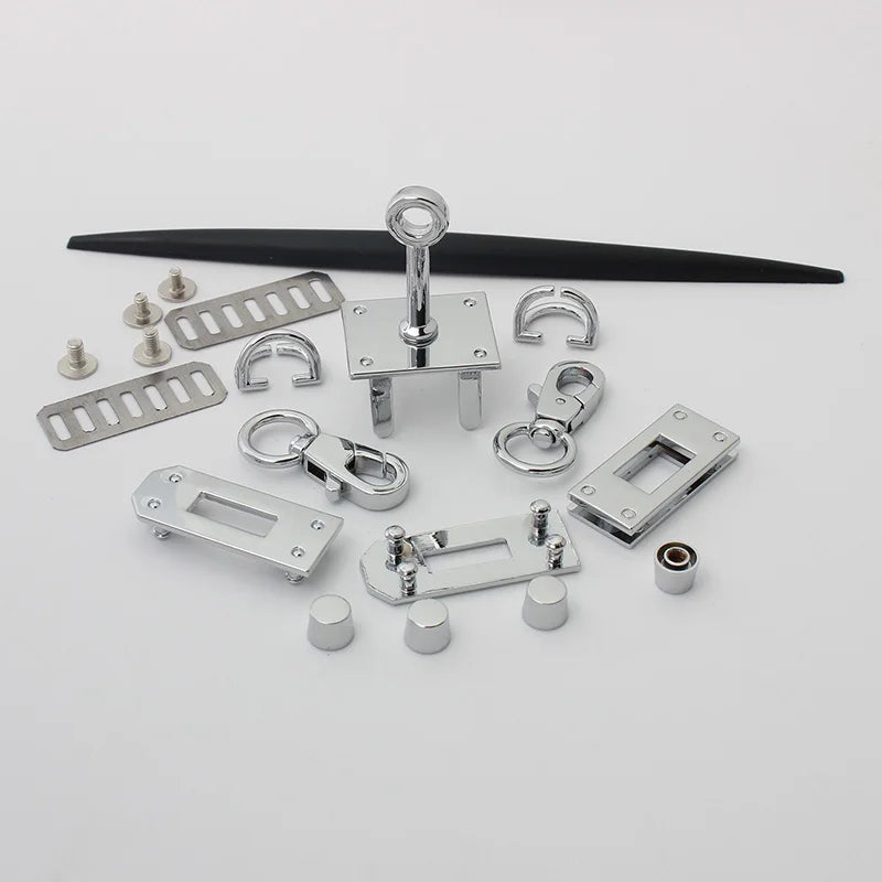 New Rectangle Eyelets Hanger Metal Lock for Bag