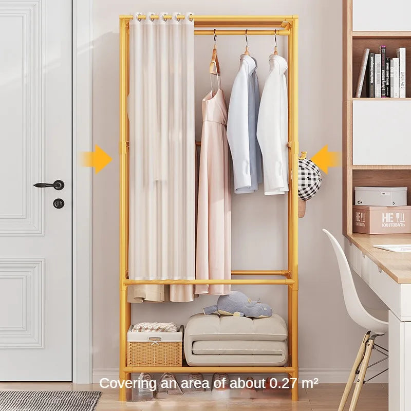 Simple Combination of Non-woven Wardrobe, Foldable Storage, Reinforcement