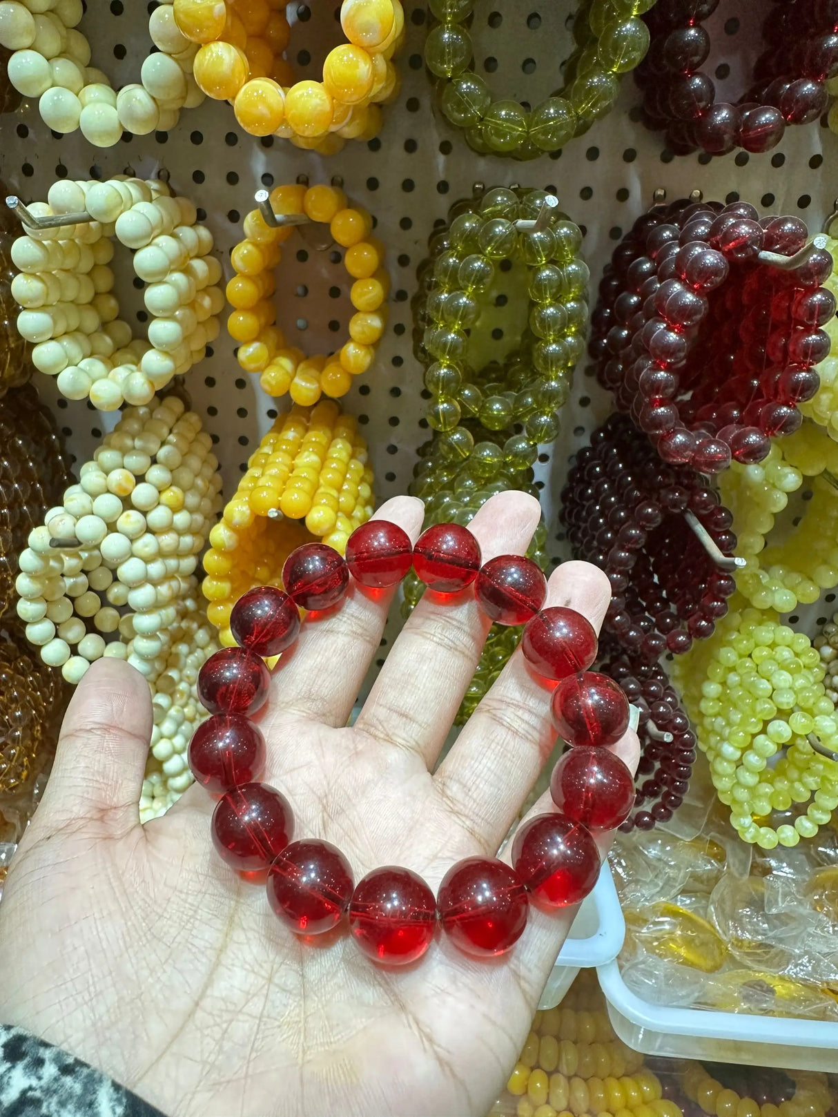 Natural Raw Amber Bracelet Men Women Healing Gemstone