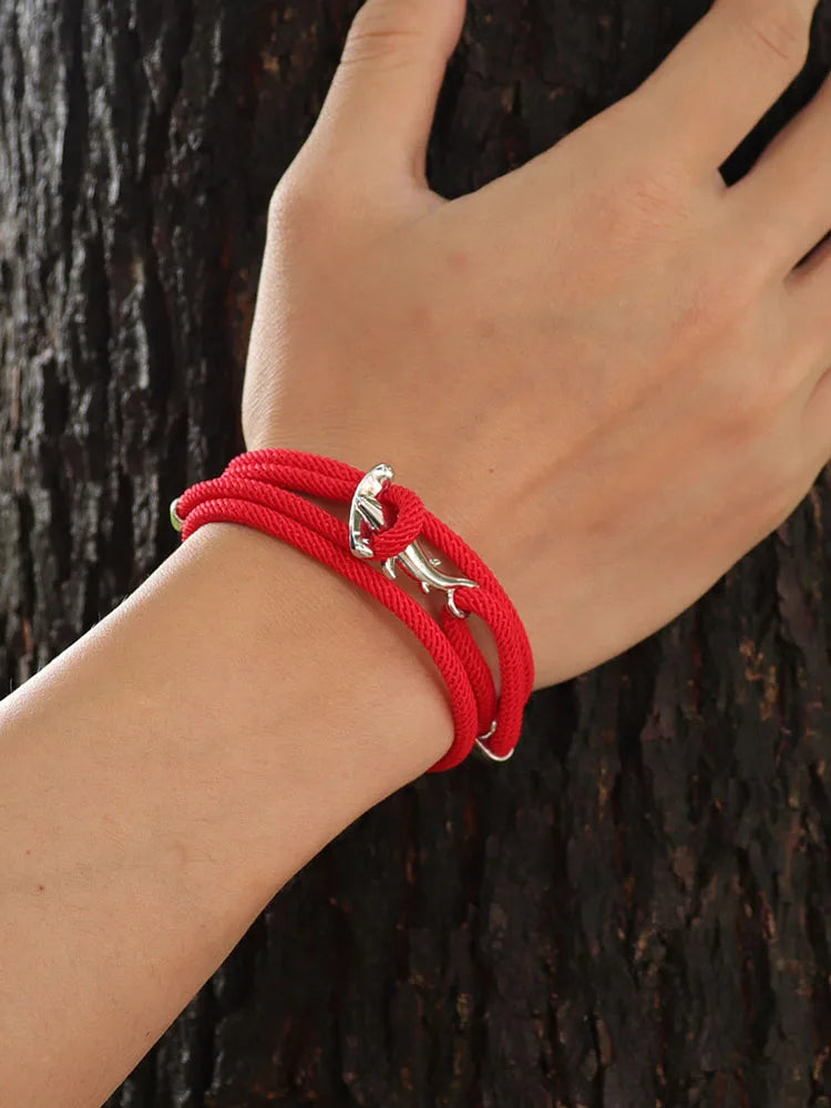 Fashion Animal Bracelet For Men Women Flathead Shark