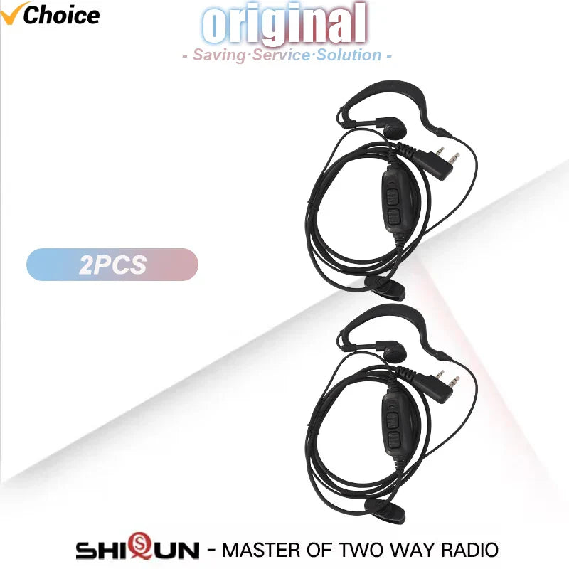 Earpiece Original baofeng uv 82 Radio Headset Dual