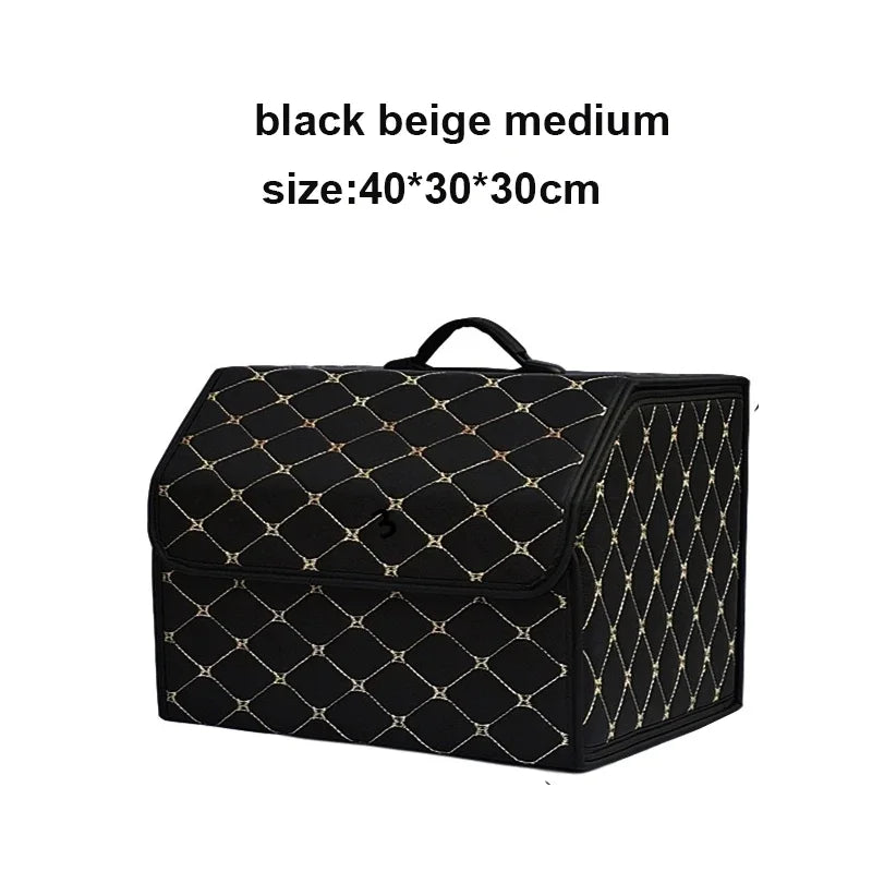 Car Trunk Organizer Box Large Capacity Auto Multiuse