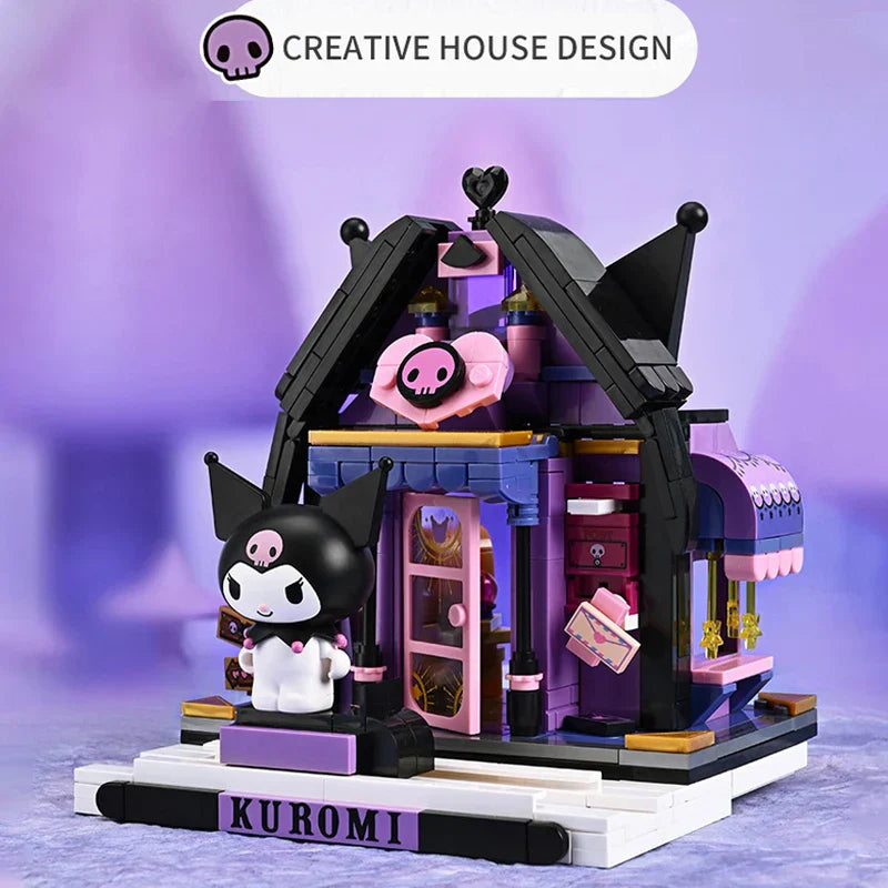 Sanrio Assembled Toy Building Blocks Hello Kitty Kuromi