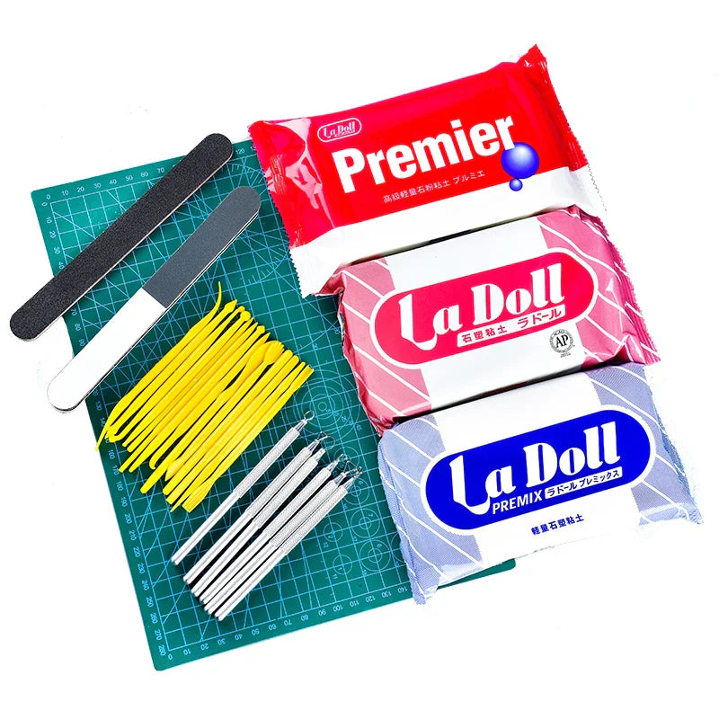 La Doll Polymer Clay Air Dry Clay Carving