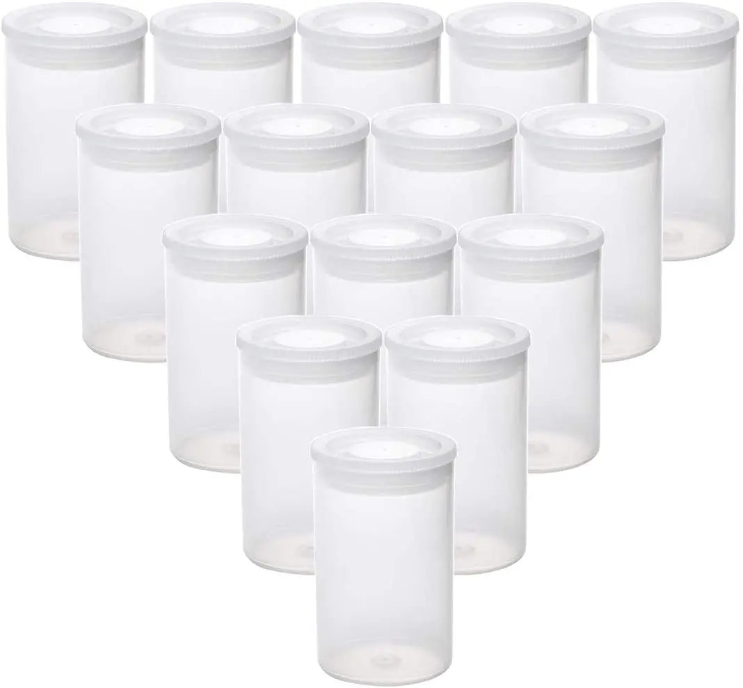 50pcs 33MM Plastic Empty Film Canister Camera Reel