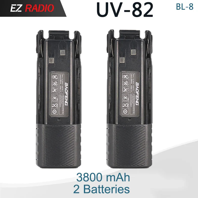 Baofeng UV 82 Battery BL-8 Walkie Talkies Ham
