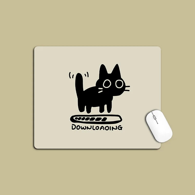 Mouse Mat Cat Mause Pad Cute Cartoon Gaming