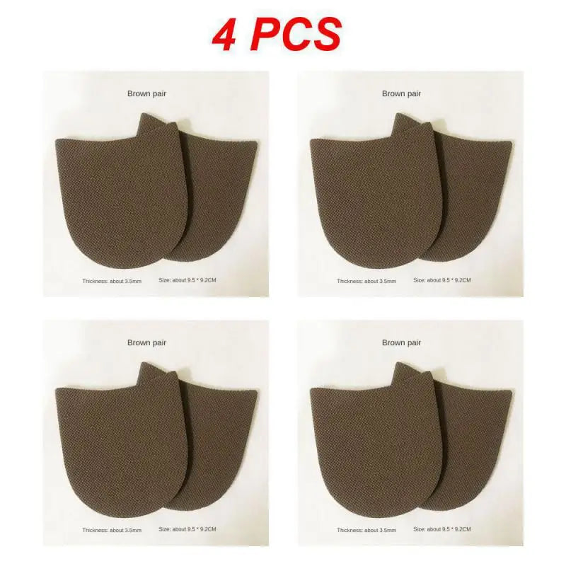124PCS Rubber Glue on Heels Grip Pads Shoe