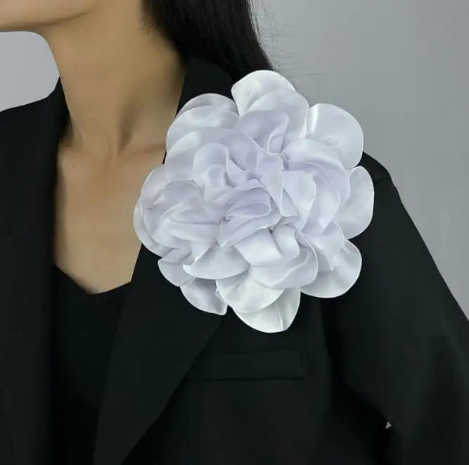 19cm Large Flower Brooch Clip Handmade Clothing Accessory