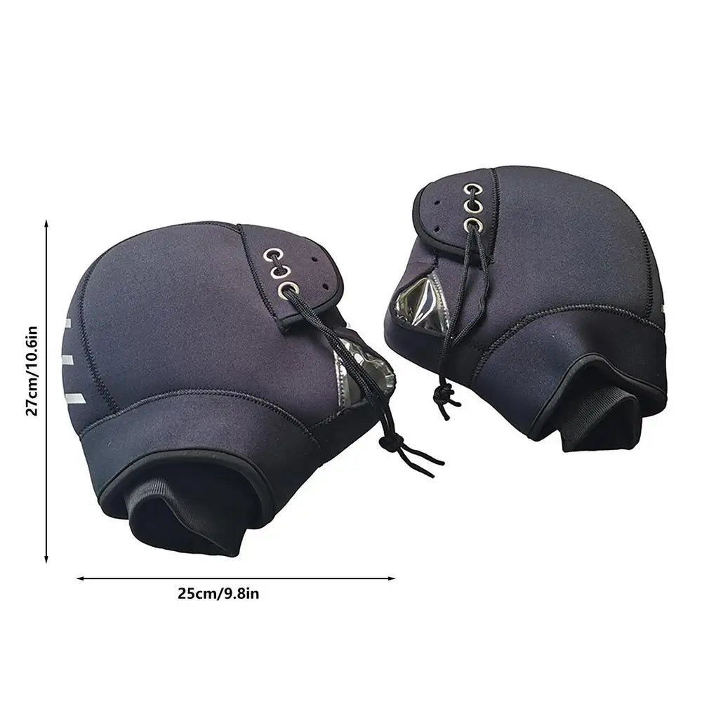 Snowmobile Gloves winter handlebar muffs waterproof bike gloves warm bike mittens Windproof motocross gloves Rainproof mittens