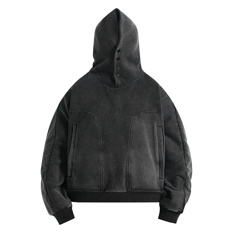 Vintage Hip Hop Harakuju Sweatshirt Men Streetwear Vintage
