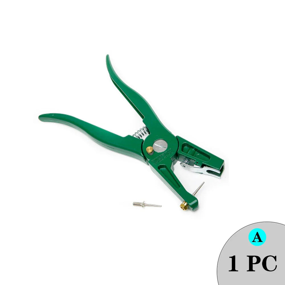 Livestock Ear Tag Pliers Animal Installer Control Device