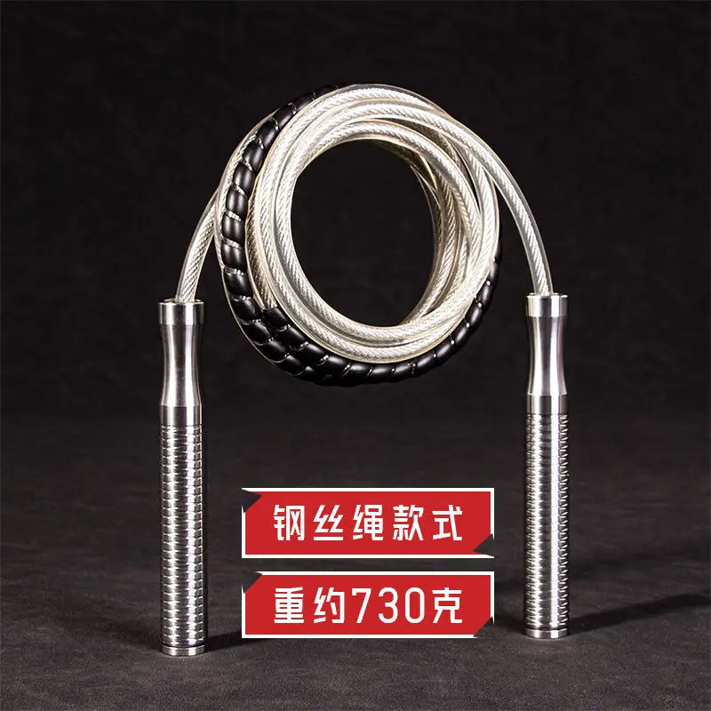 Adjustable Length Adult Steel Wire Skipping Rope for
