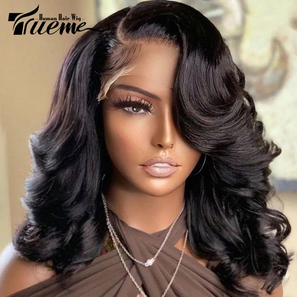 HD Transparent 13x4 Lace Front Human Hair Wigs