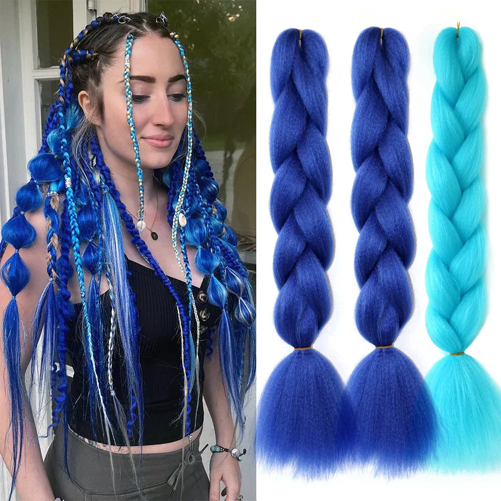Jumbo Braids Hair Extension 24 inches 3 Pcs/Lot