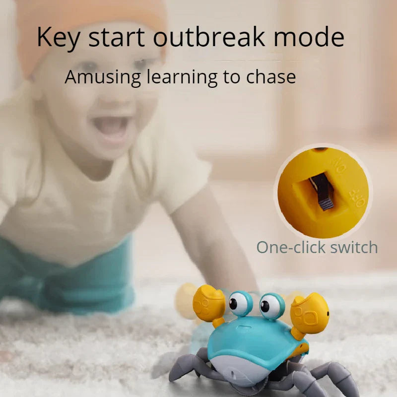 Children's Induction Escape Crab Crab Crawl Electronic Pet