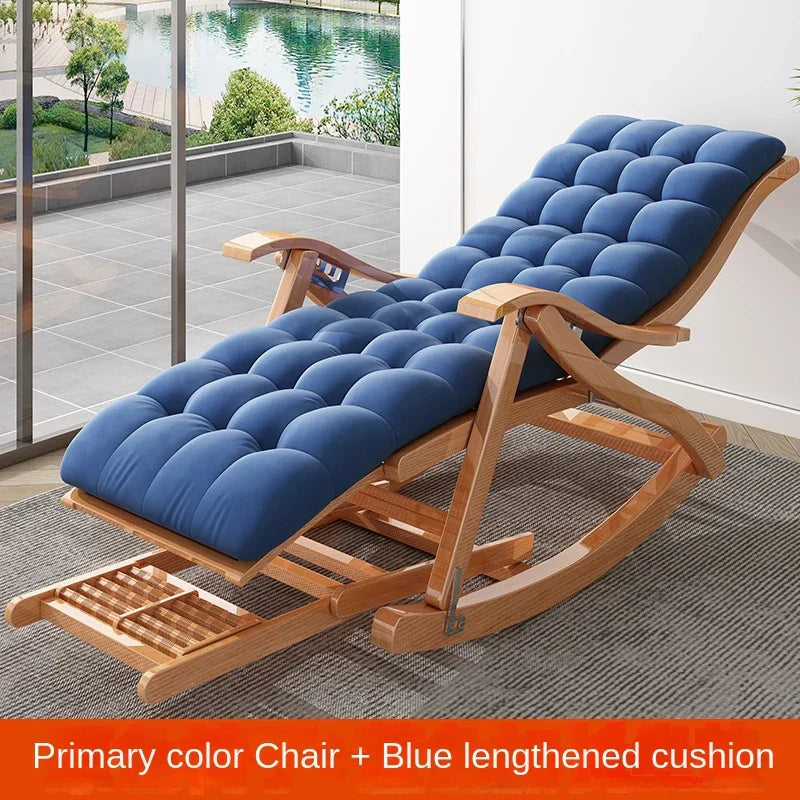 Living room Folding Rocking chair balcony Relaxing lounge