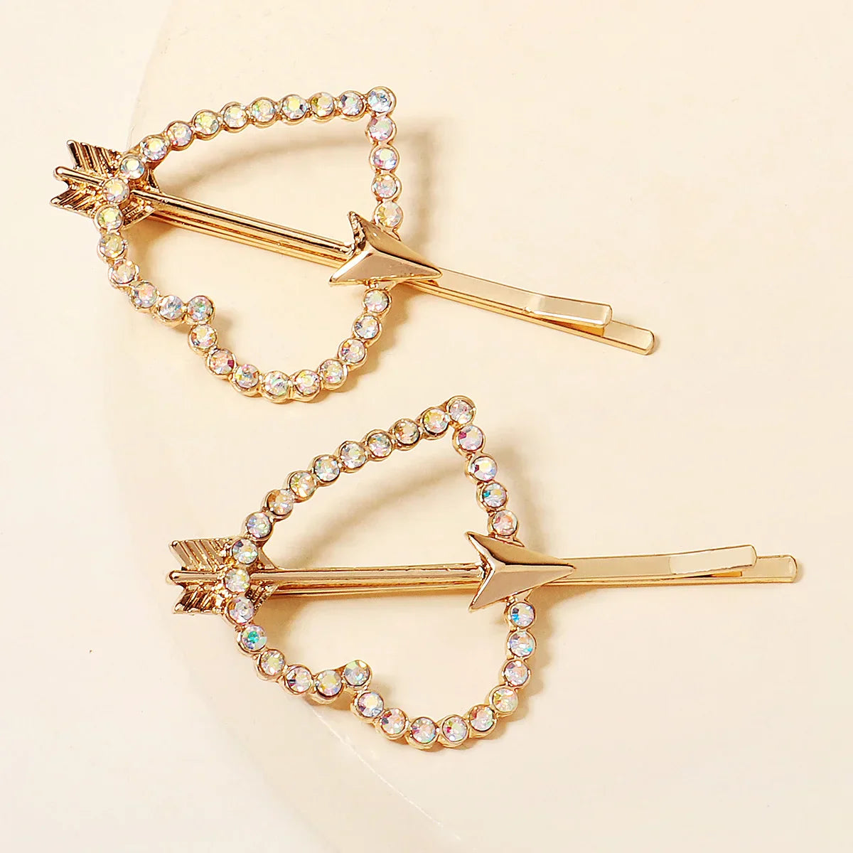 Miallo Fashion Rhinestone Hair Clips for Women Girls