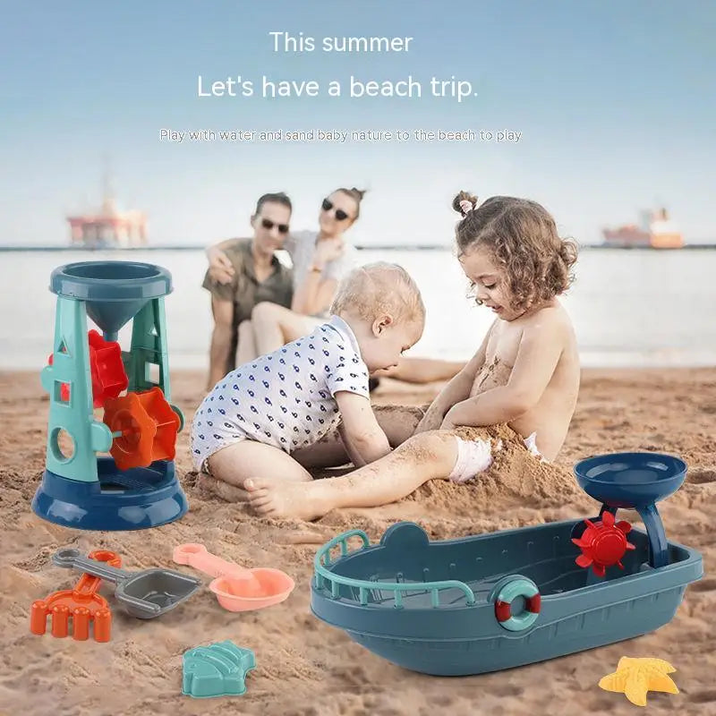 Beach Toys Sandbox Silicone Bucket Sand Toys Sandpit