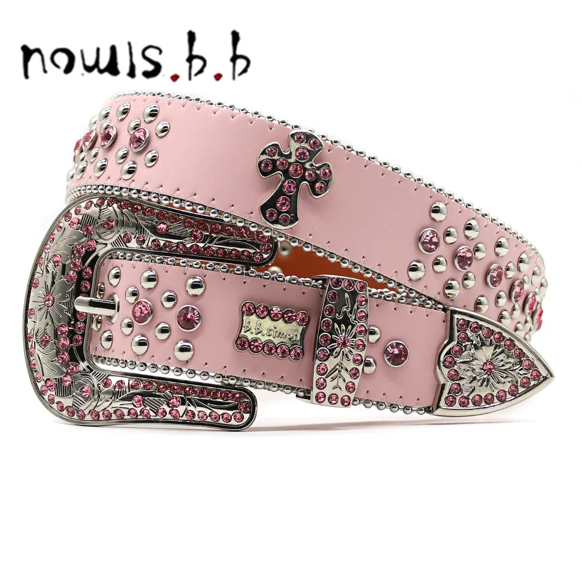 NOWISBB Y2K Rhinestones Belts Quality Western Cowgirl Cowboy