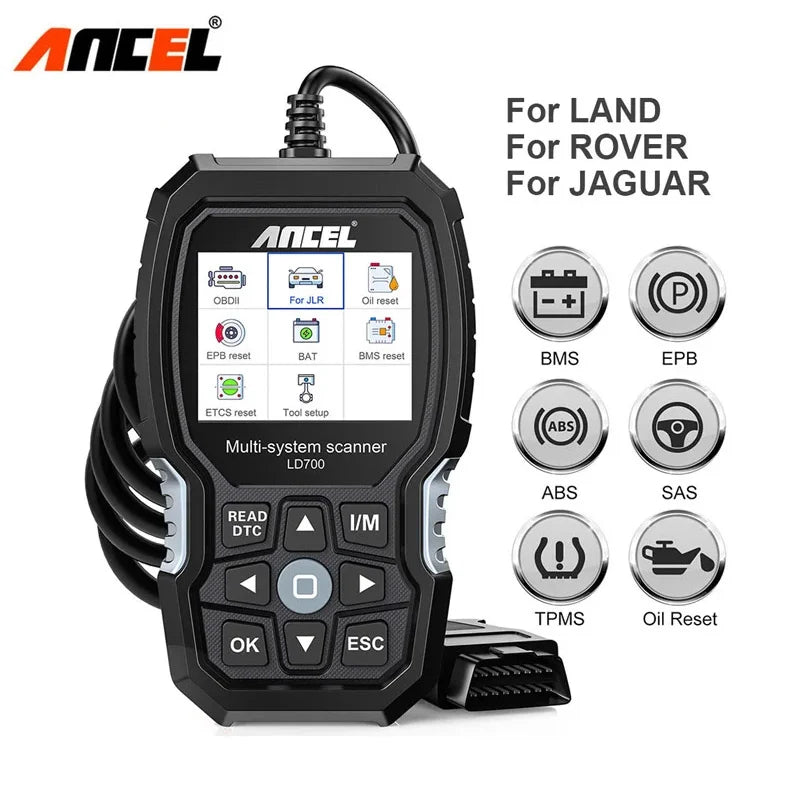 ANCEL LD700 OBD2 Scanner All Systems Diagnostic Tool