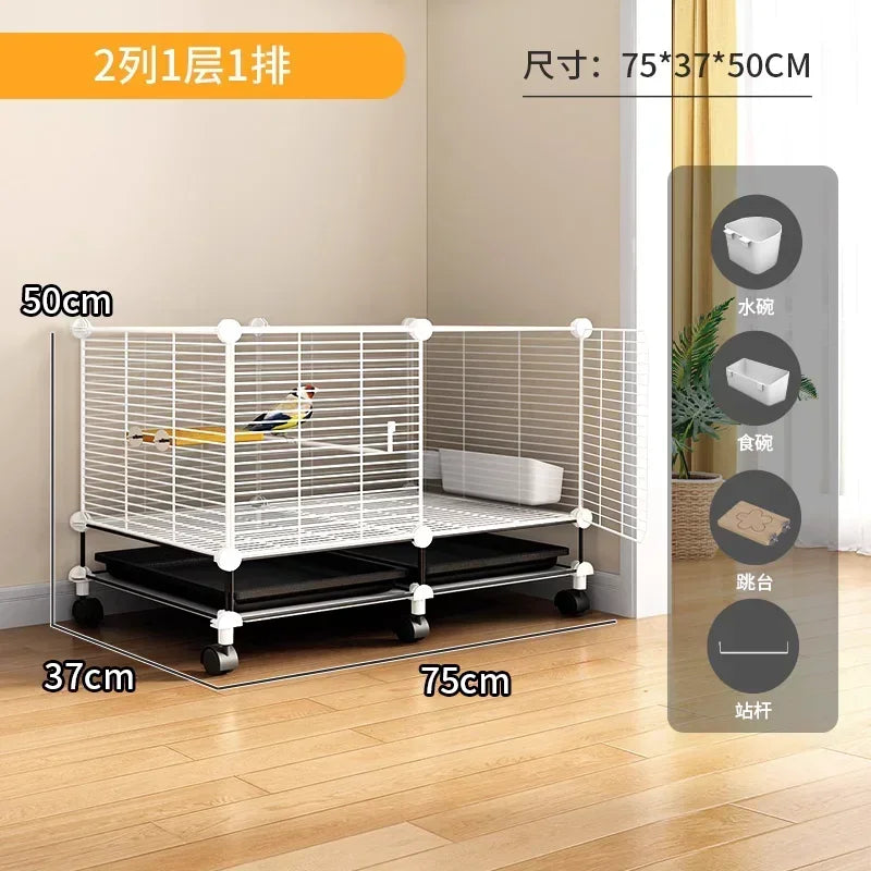 Large Parrot Stand Accessories Bird Cage Decoration Outdoor