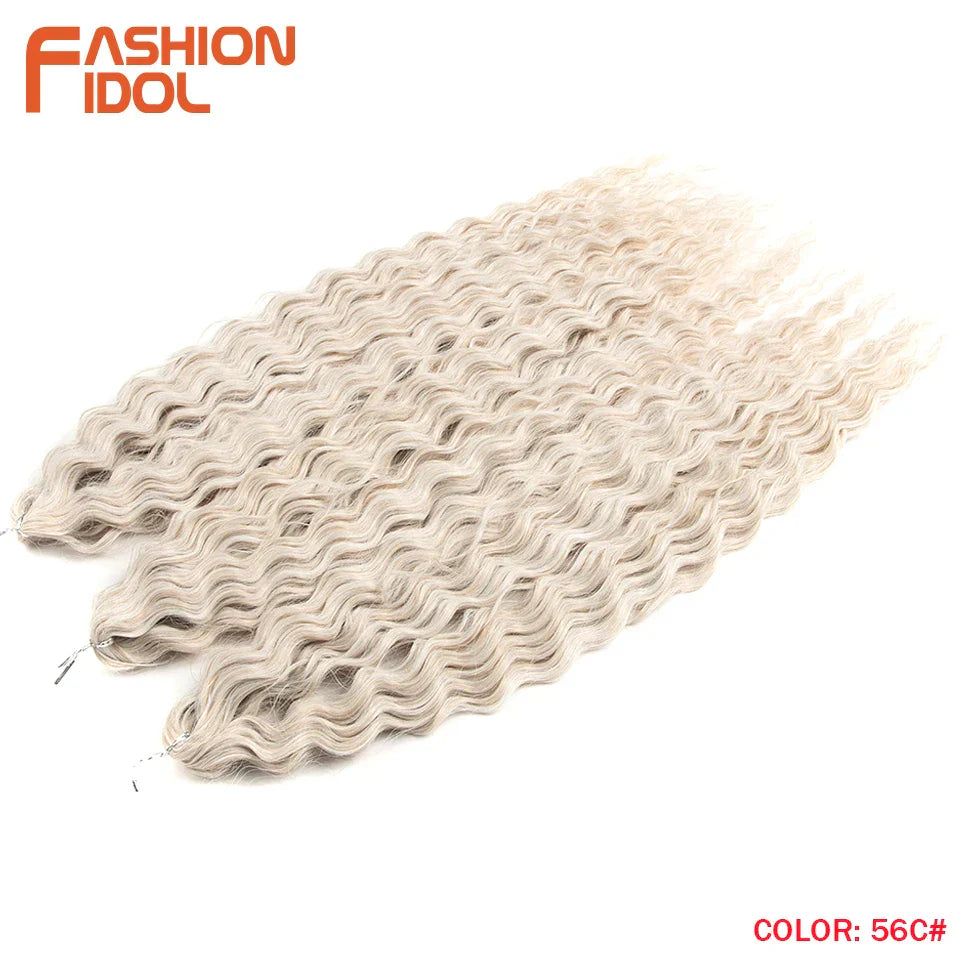 Ariel Hair Synthetic Twist Crochet Curly Hair 24