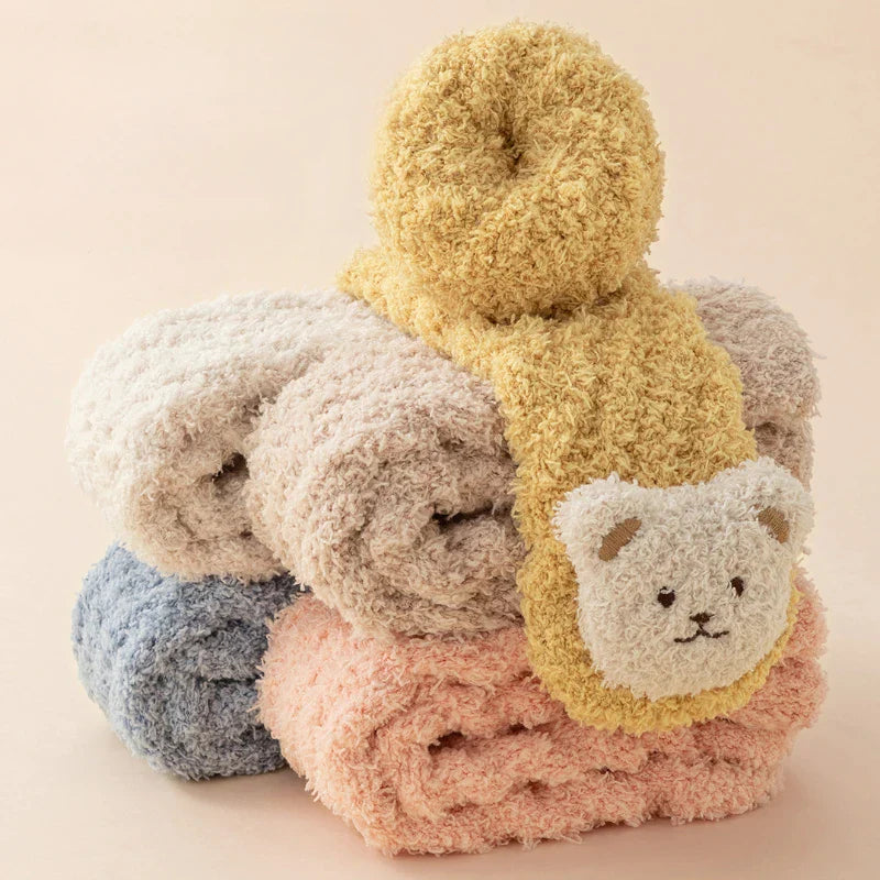 Newborn Baby Socks Cute Bear Socks Infant Kid