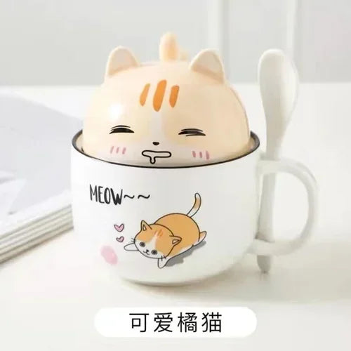 Cartoon Animal Ceramic Coffee Cup Creative Ke Jiquan