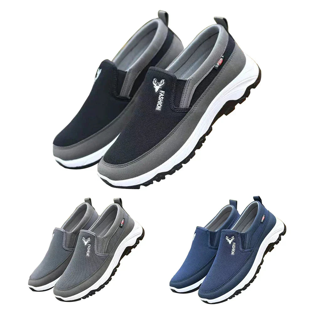 Men Penny Boat Shoes Sports Shoes Breathable Running