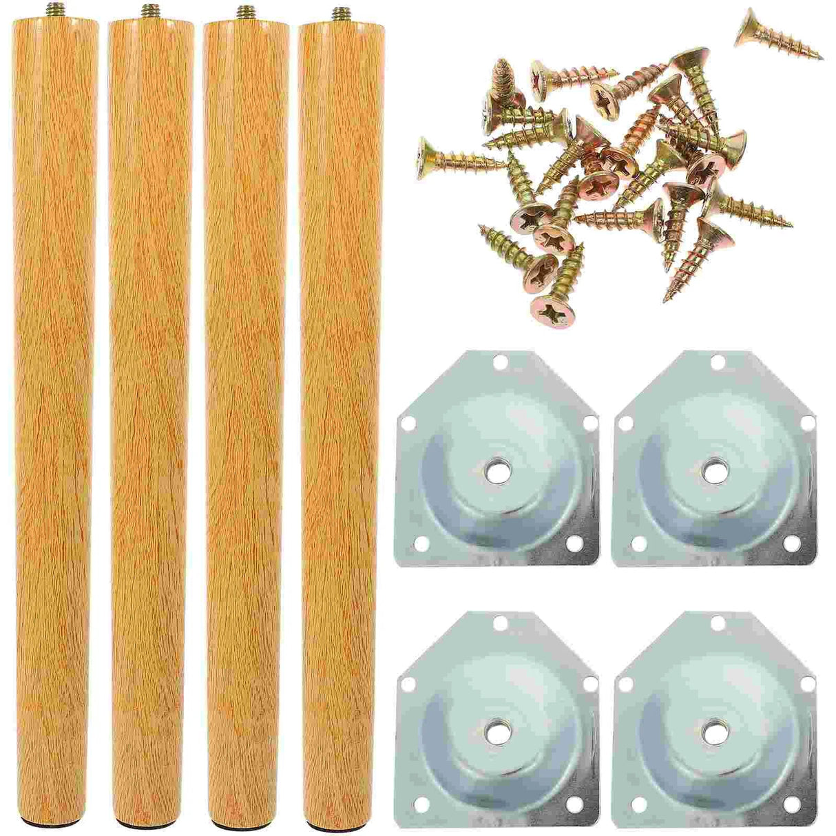 Computer Accessories Solid Wood Table Legs Furniture Replacement