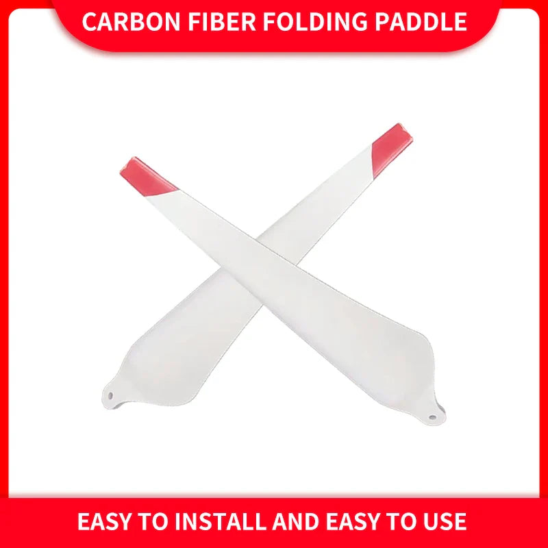 12 Pieces Dji T30 Drone Folding Paddle White