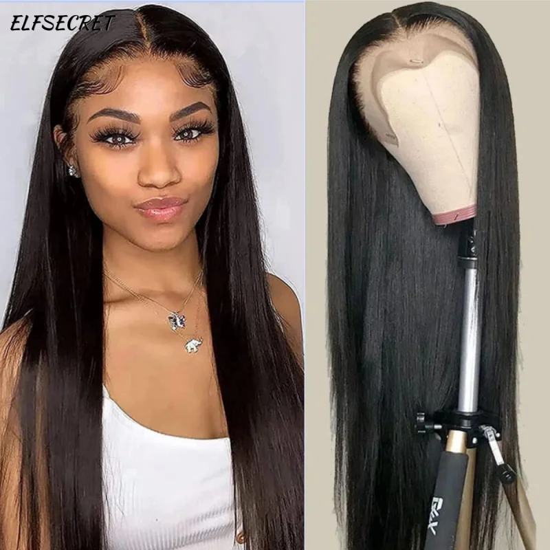 Transparent 13x4 Lace Front Human Hair Wigs Brazilian