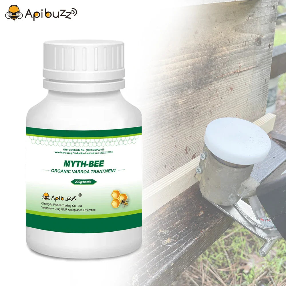 MYTHBEE 200g,Oxalic Acid for Bees,Organic Varroa Mite Treatment,Beekeeping