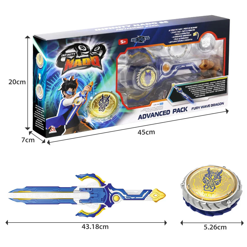 Infinity Nado 6 Advanced Pack-Fury Wave Dragon Metal