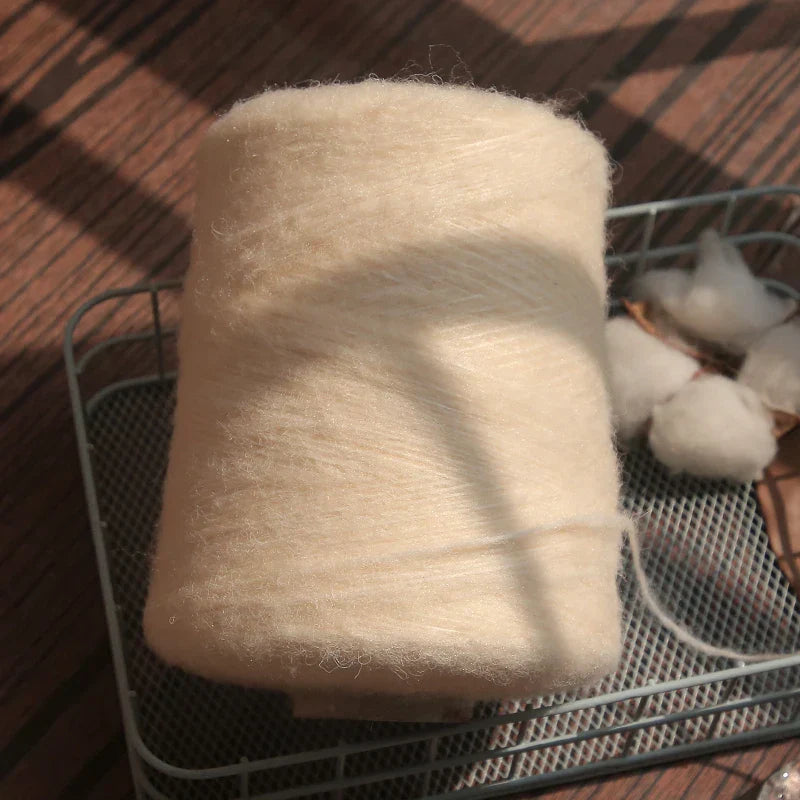 500G Soft Thick Mohair Cashmere Wool Yarn for